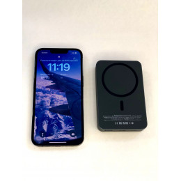  Беспроводная зарядка Magsafe для iphone Powerbank 10 000 mAh серый