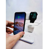 Беспроводная зарядка для Iphone, Android  белый 