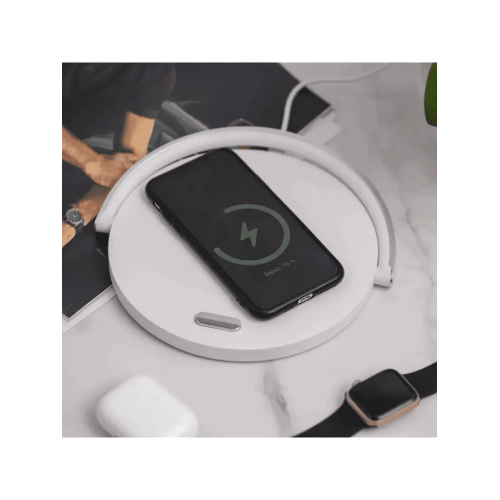 Беспроводная зарядка с LED USB-C, 10Вт