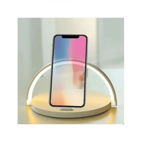 Беспроводная зарядка с LED USB-C, 10Вт