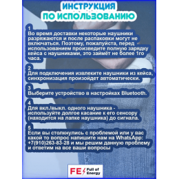 Беспроводные наушники KD10, AirPods